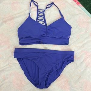 Calla purple bikini bathing suit women’s size M medium